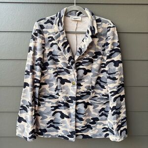 NWOT Savanna Jane Camo Corduroy Blazer | M
